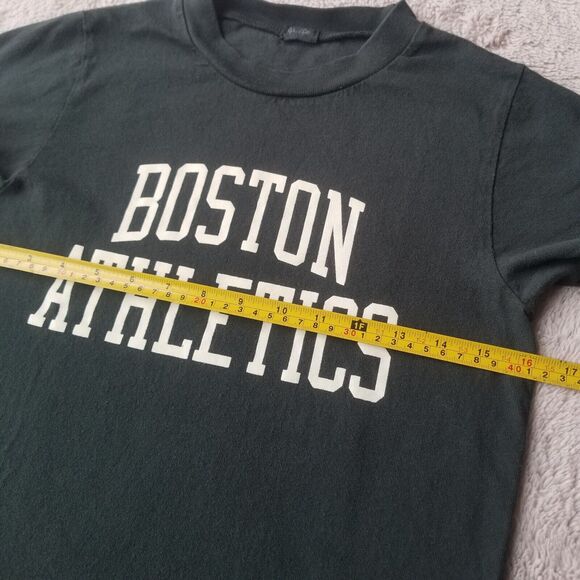 John Galt Boston Athletics Crop Top Tee Women's XS Preppy College Sports - Picture 5 of 5